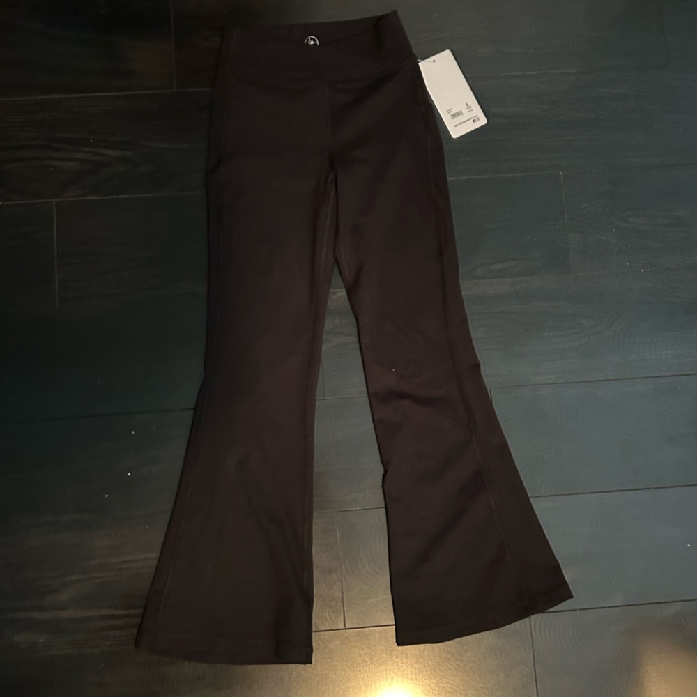 Black Flared Leggings